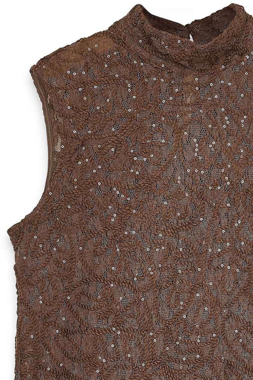Na-kd Sleeveless Lace Top