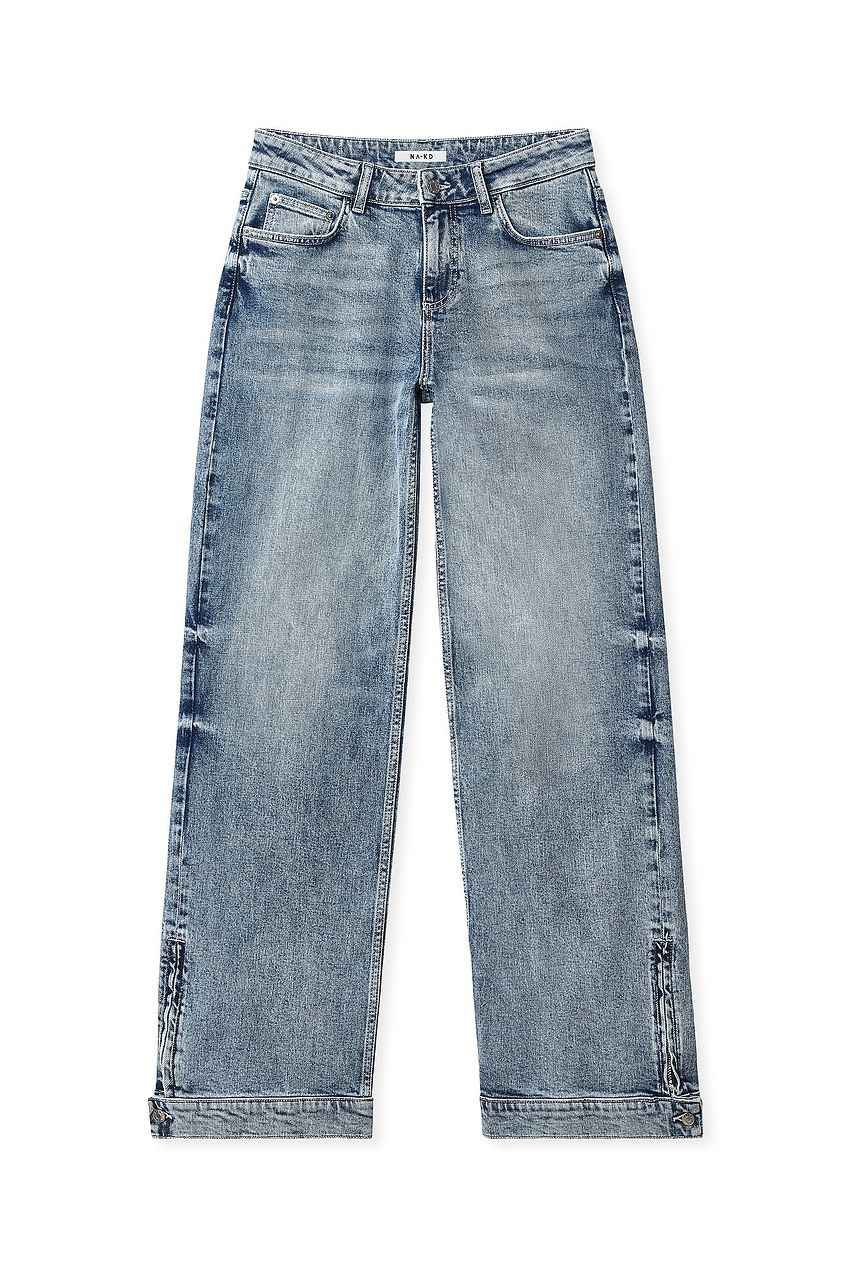 Na-kd - Slit Detail Denim