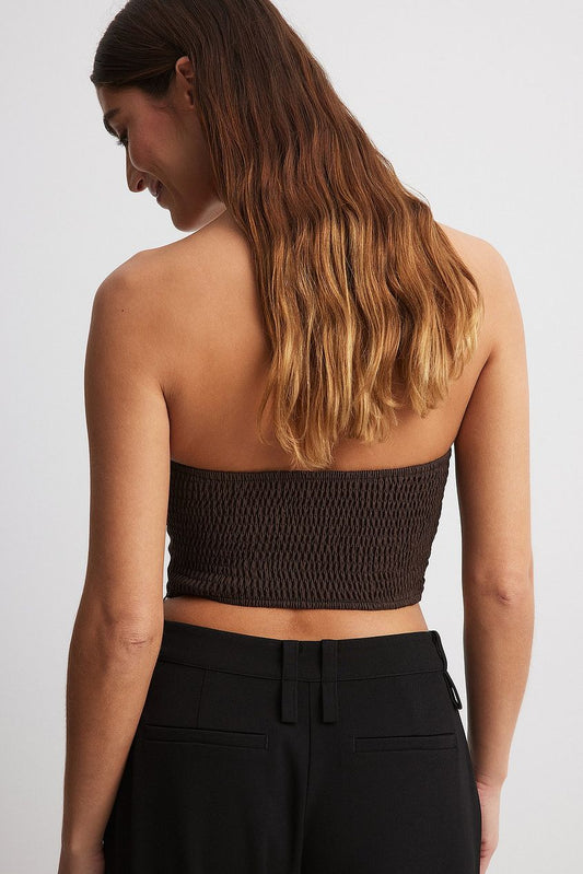 Smock Back Corset Top