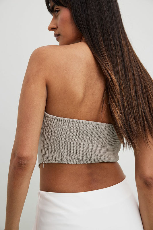 Smock Back Corset Top