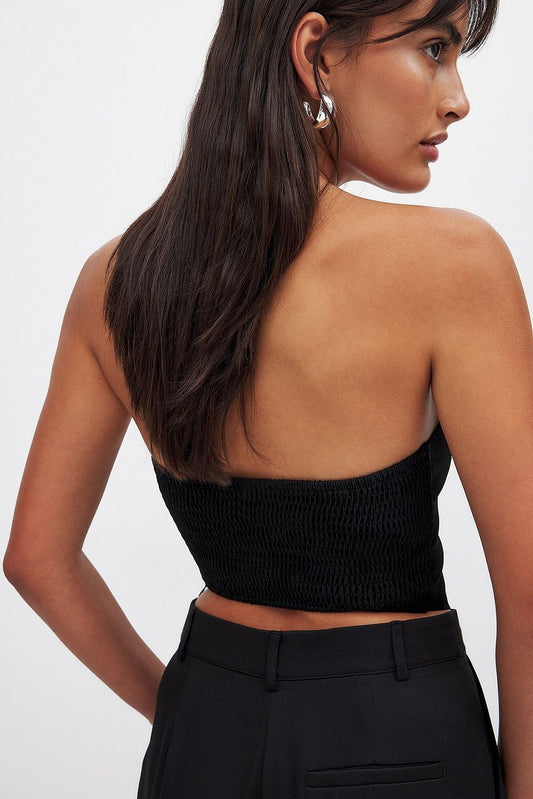 Smock Back Corset Top