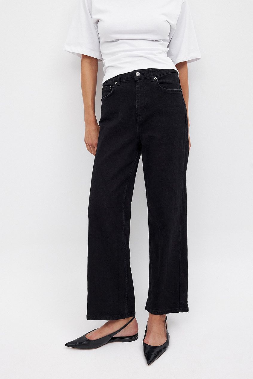 Straight High Waist Jeans