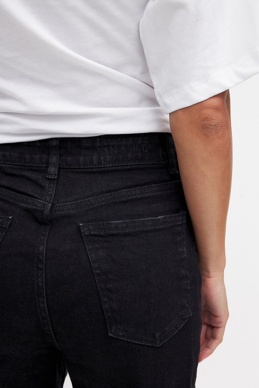Straight High Waist Jeans