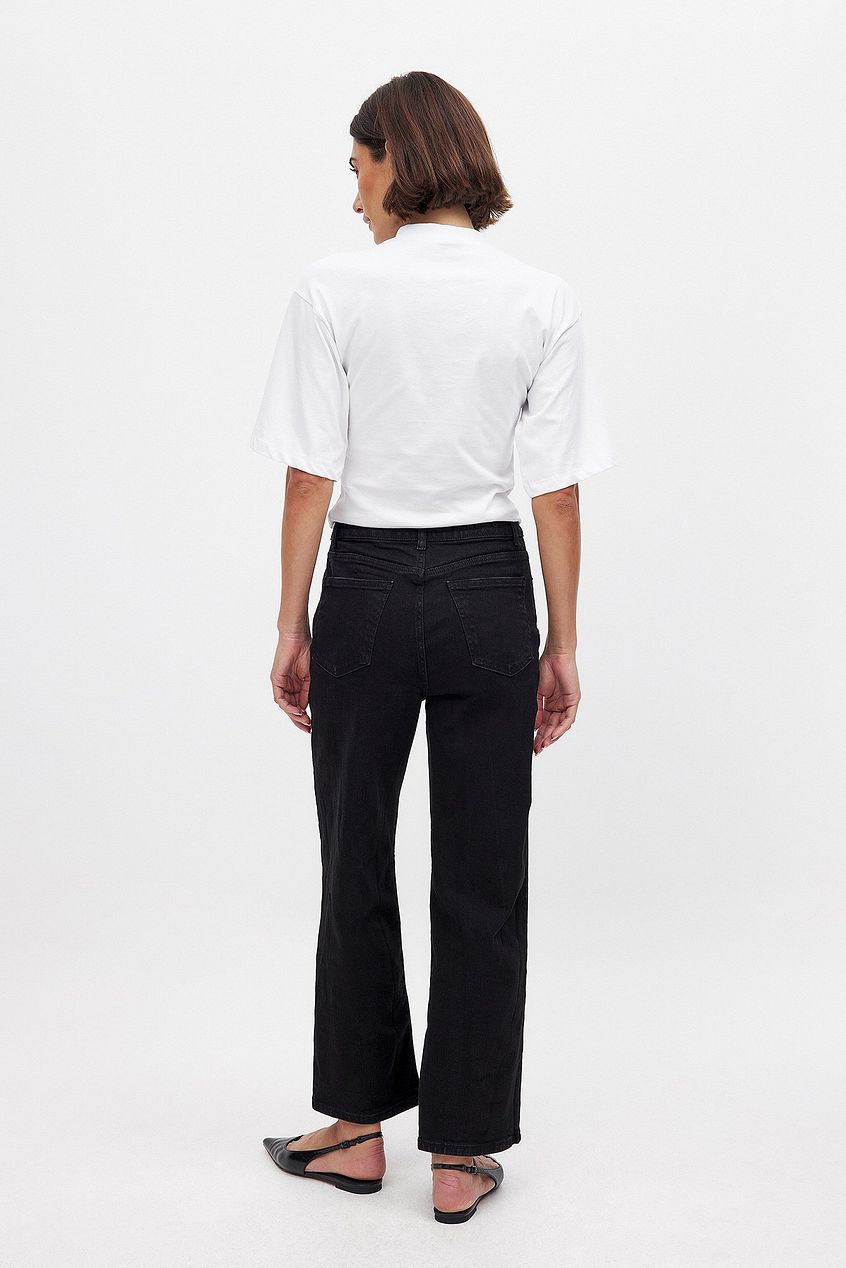 Straight High Waist Jeans