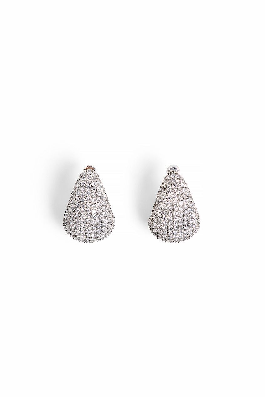 Strass Teardrop Earrings