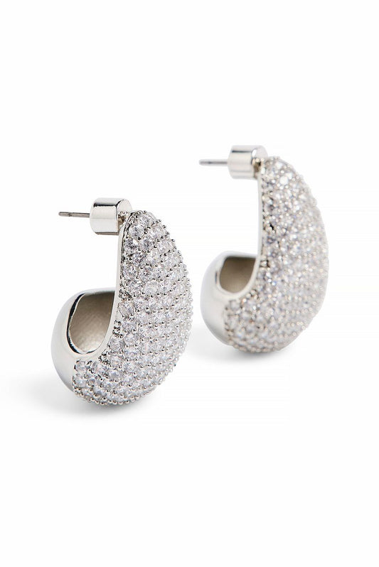 Strass Teardrop Earrings