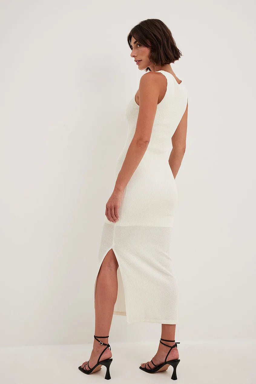 Structured Midi Dress