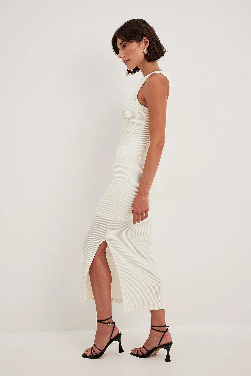 Structured Midi Dress