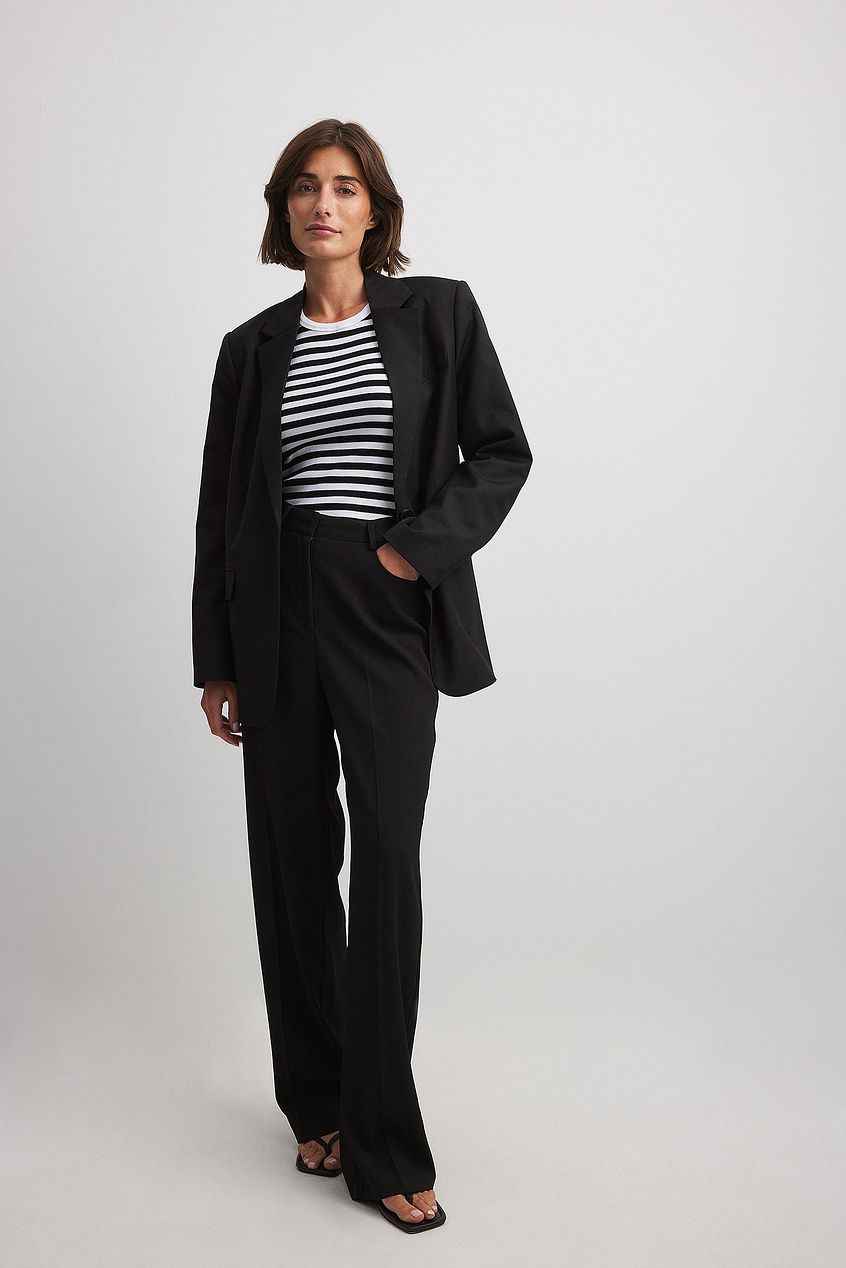 Na-kd Striped Ribbed Tank