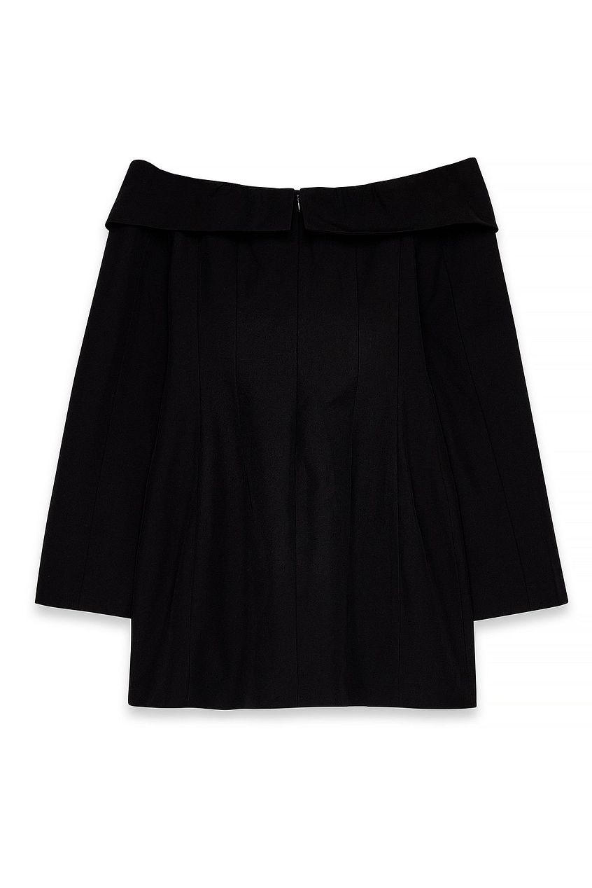 Na-kd Tailored Off Shoulder Mini Dress