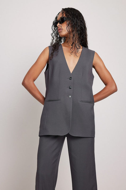 Tailored Oversized Vest