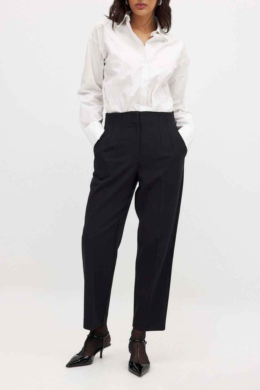 Na-kd Tapered High Waist Suit Pants