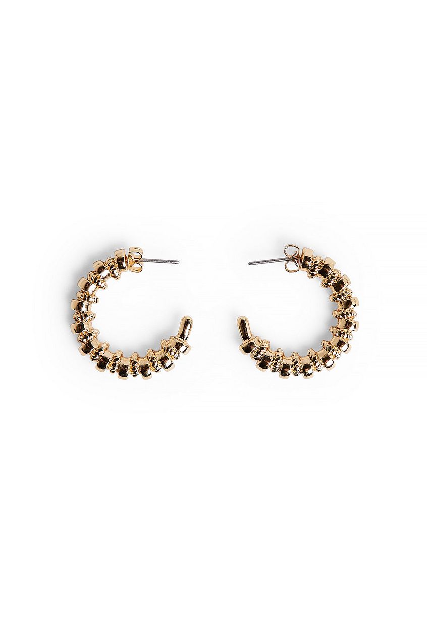 textured Half Hoops