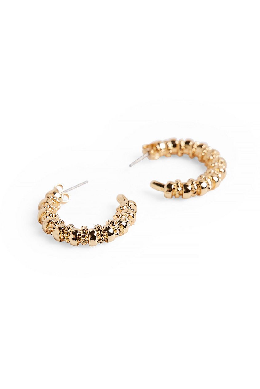 textured Half Hoops