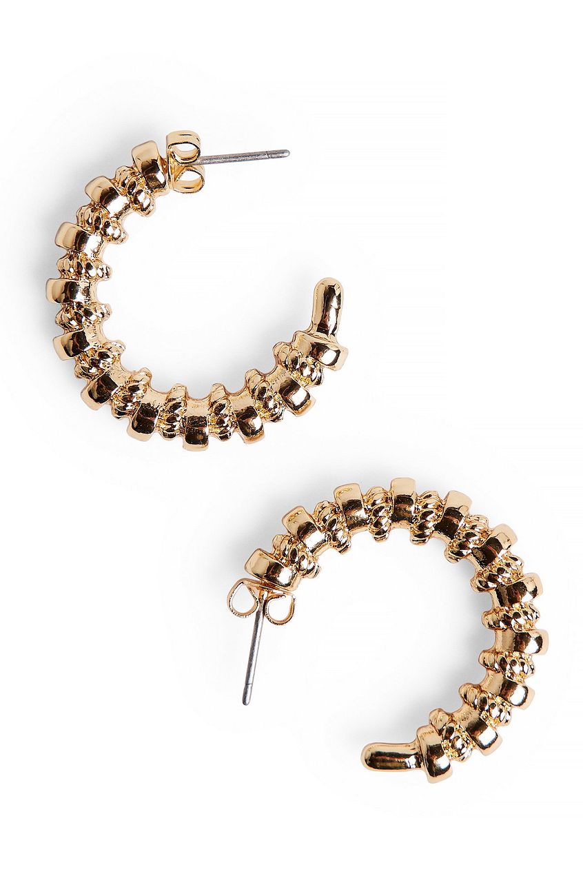 textured Half Hoops