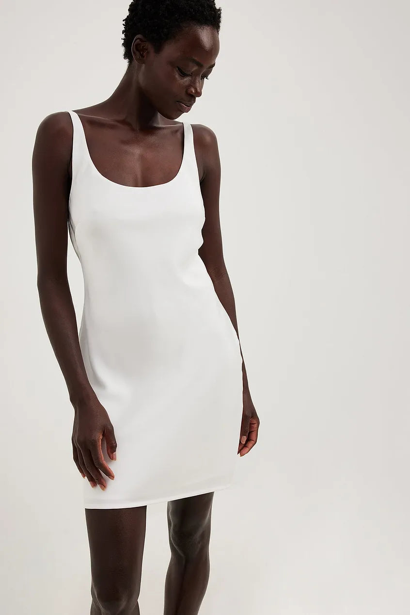 Tie Back Detail Mini Dress