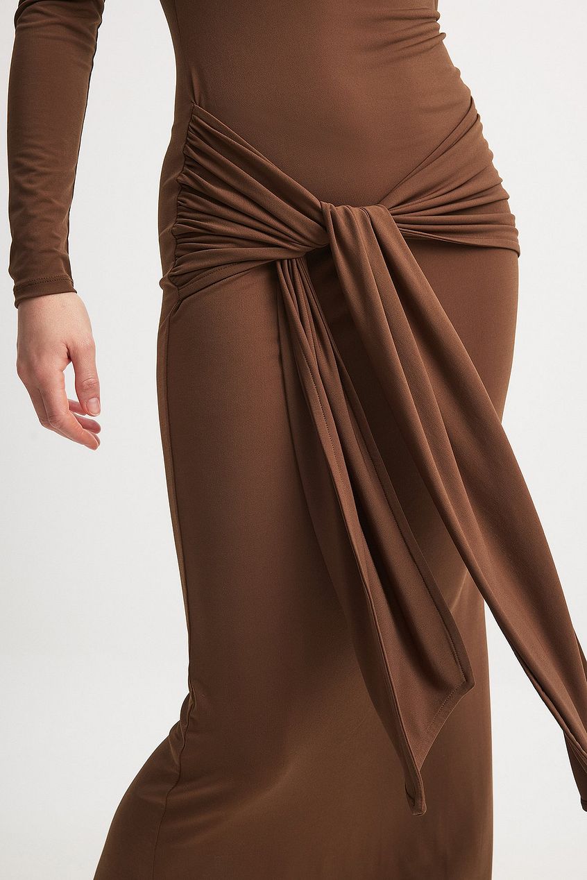 Tie Waist Maxi Dress