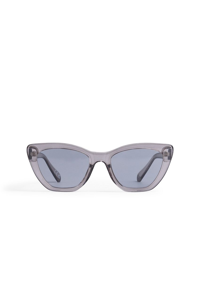 Na-kd Pointy Transparent Sunglasses