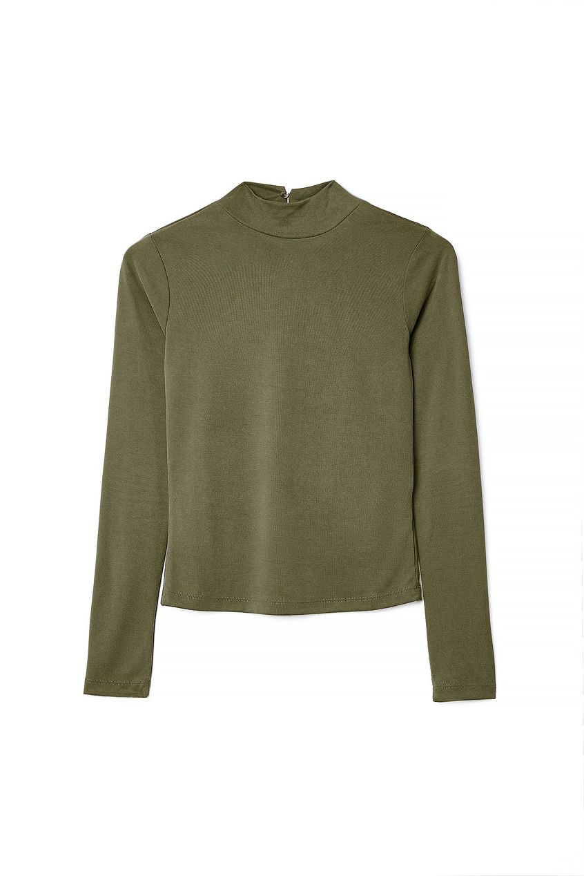 Na-kd Turtleneck Jersey Top