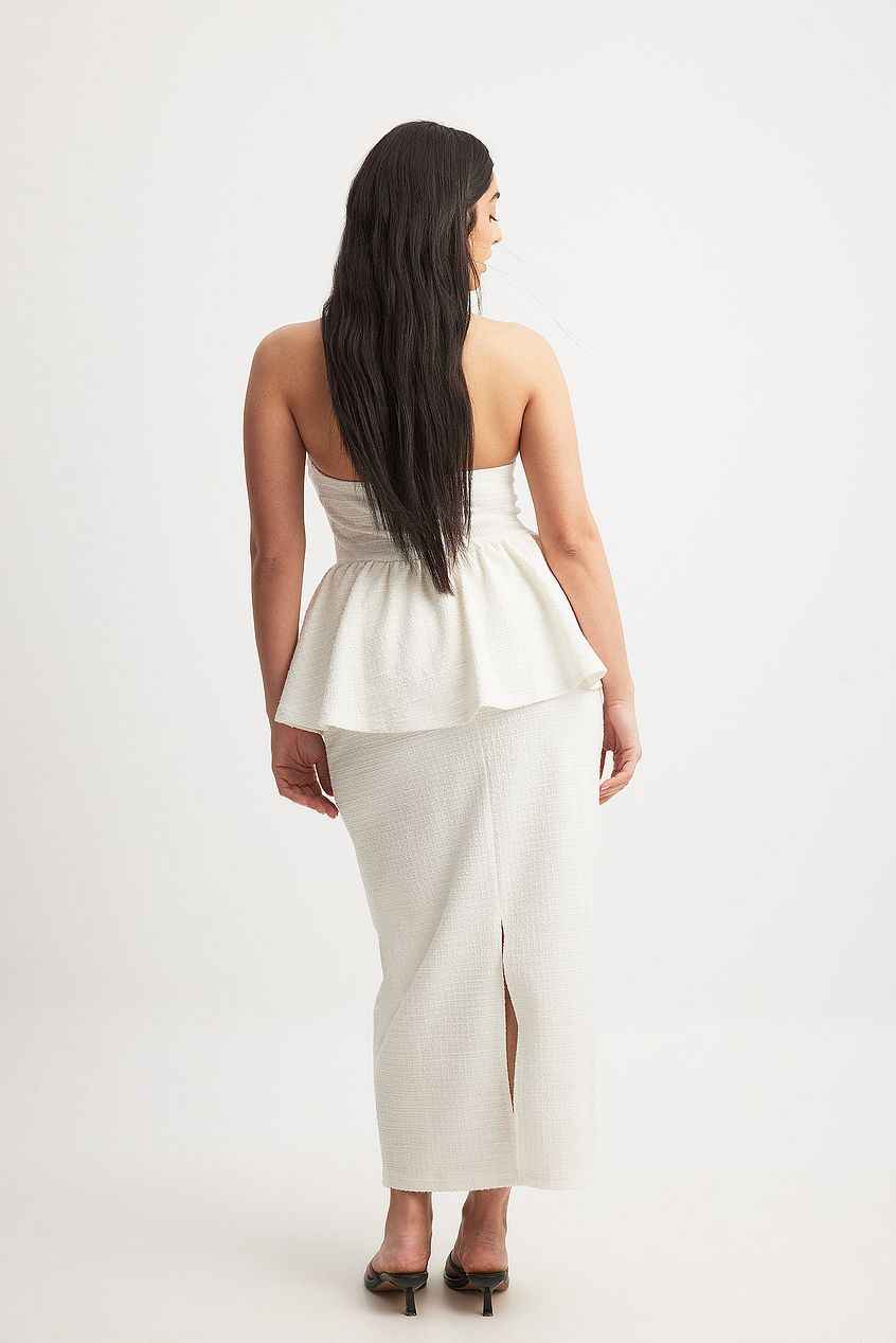 Na-kd Tweed Tube Top