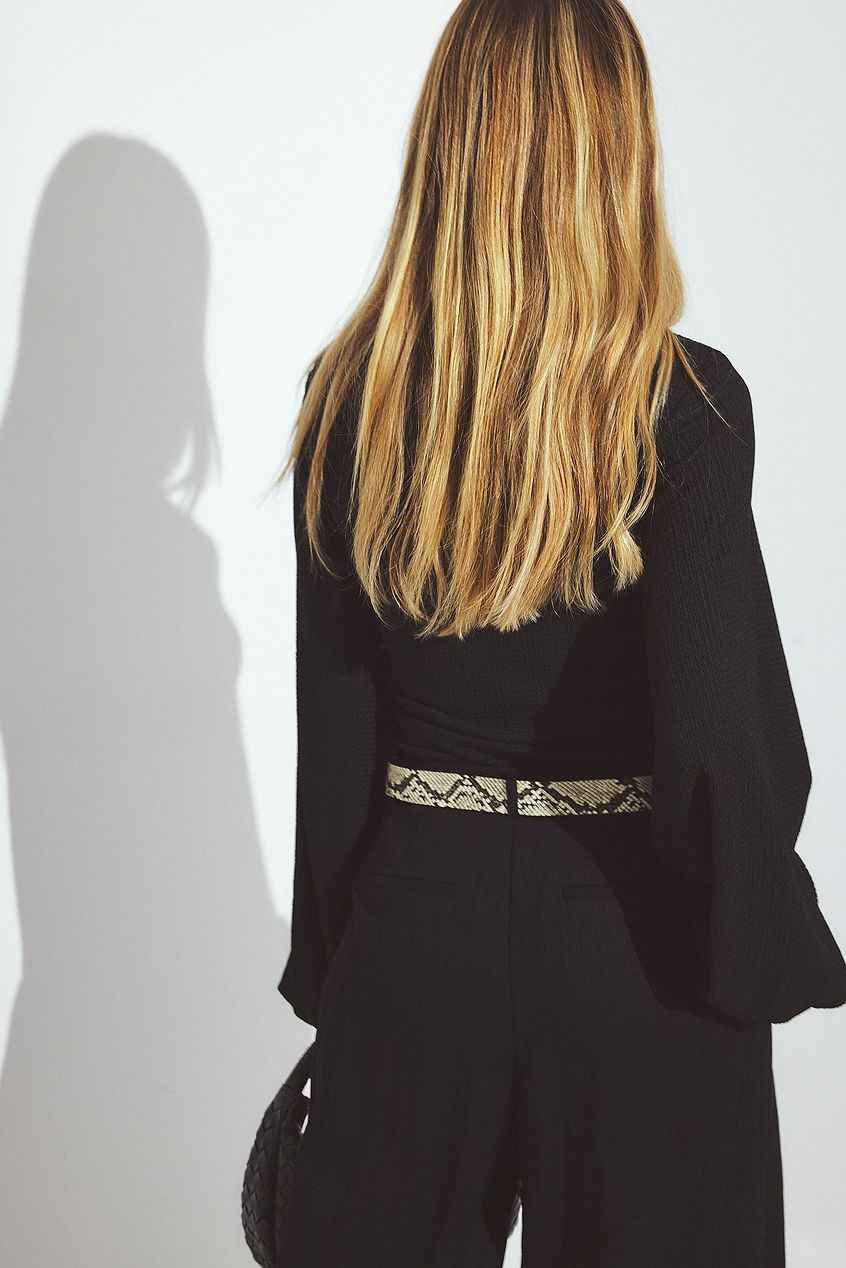 Na-kd Volume Sleeve Blouse