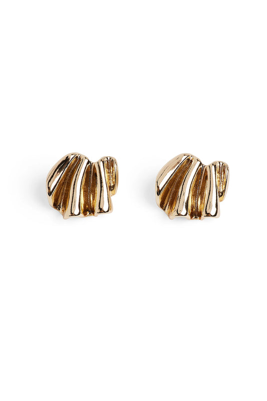 Wave Earrings Gold