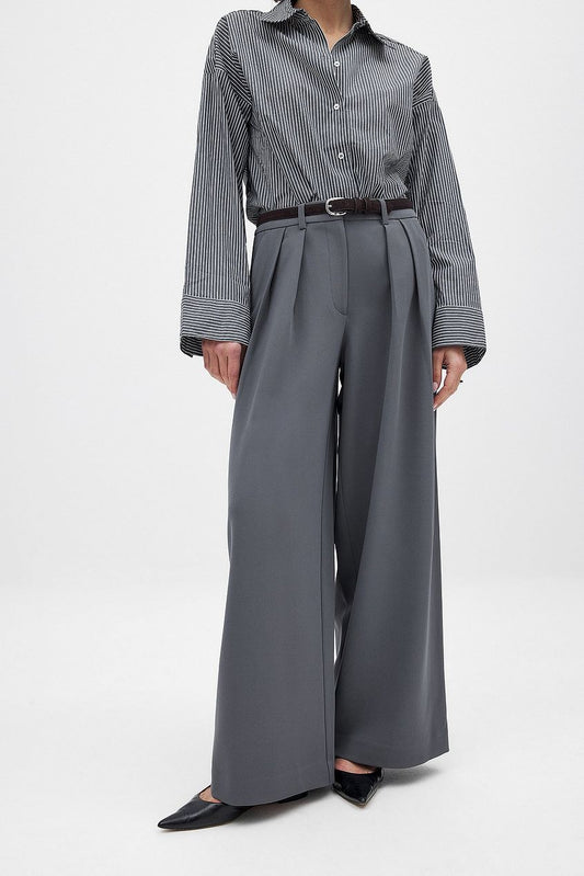 Na-kd Wide High Waist Suit Pants