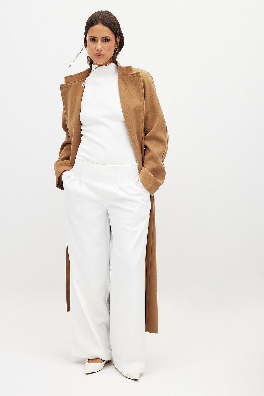 Na-kd Wide Mid Waist Trousers