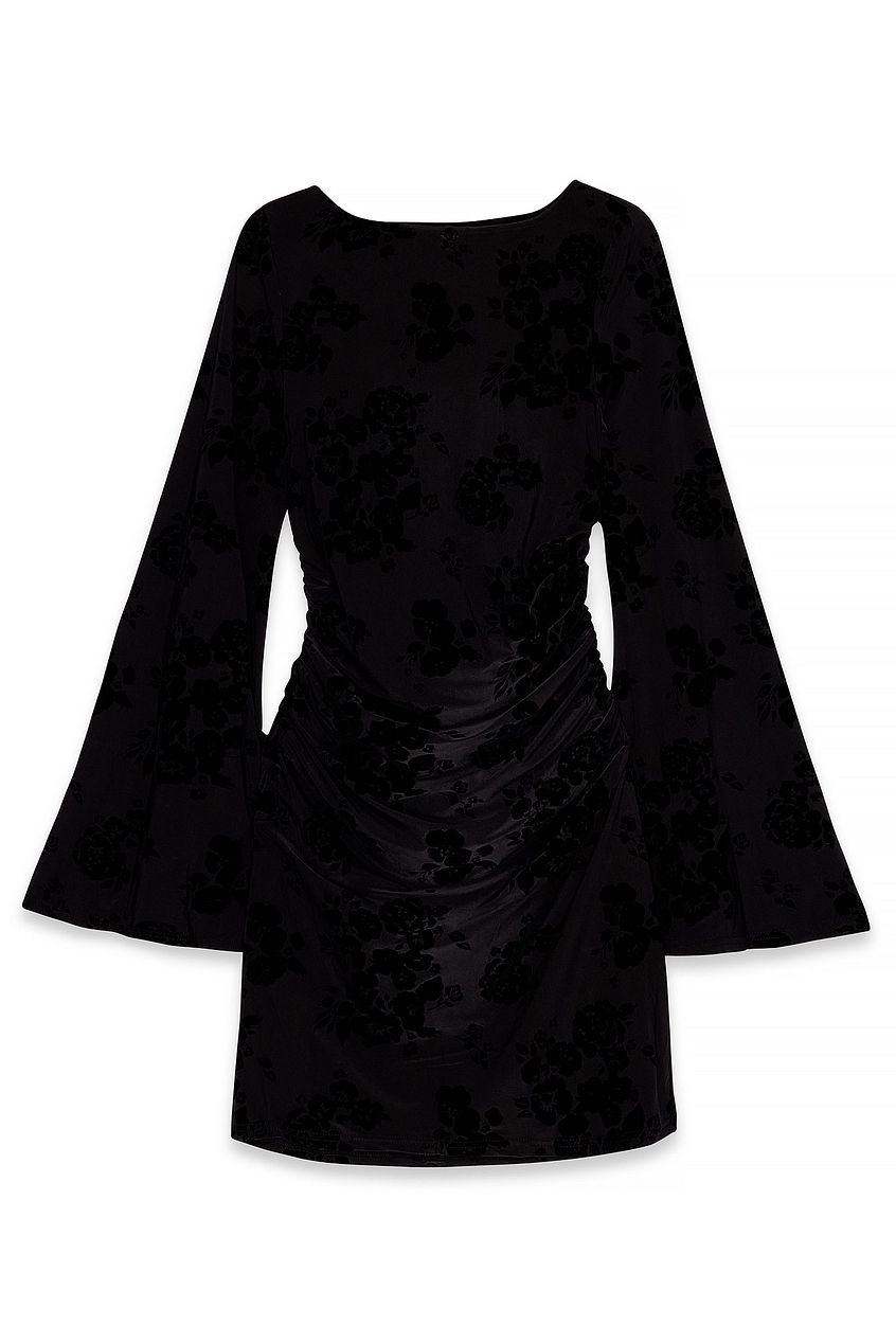 Na-kd Wide Sleeve Mini Dress