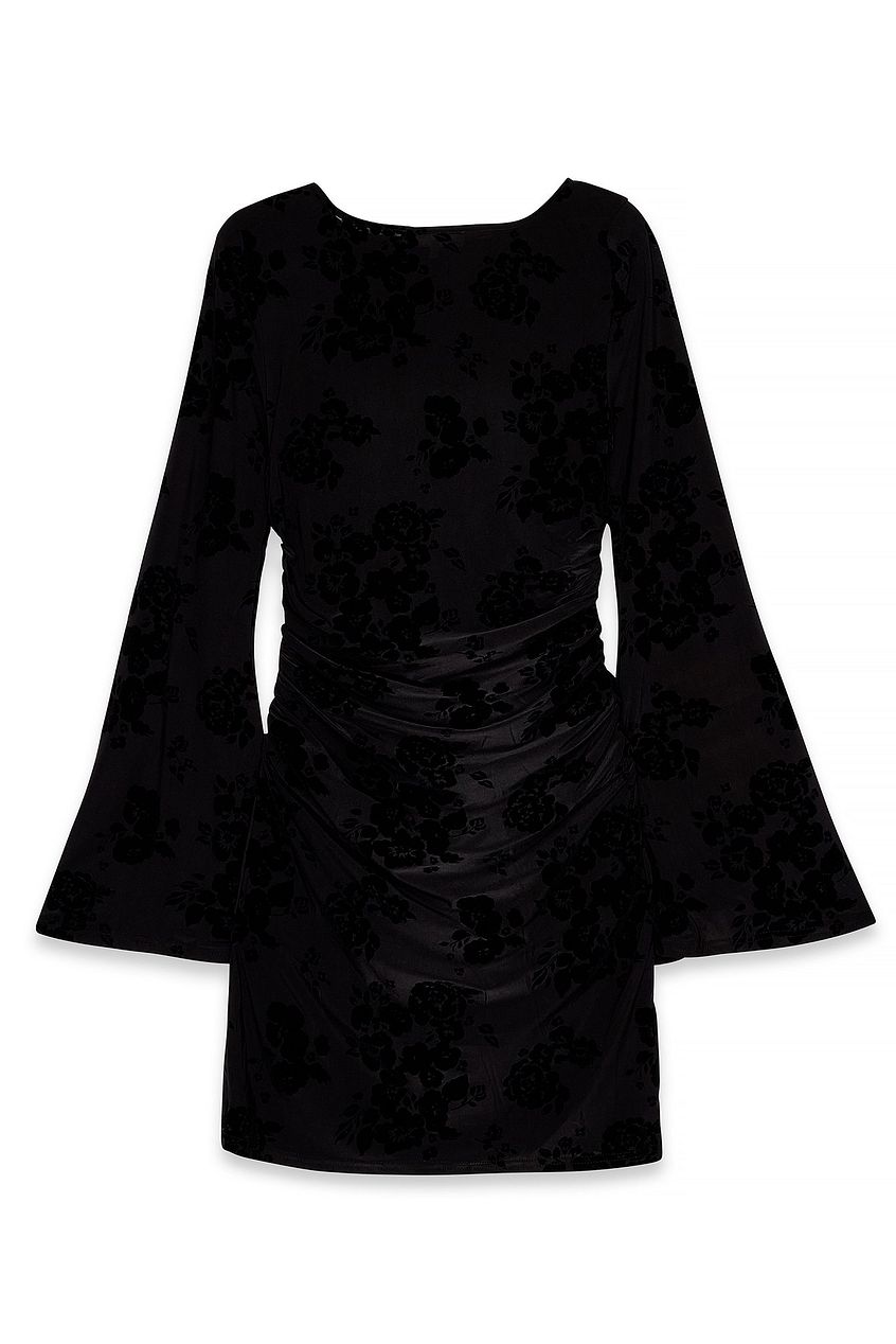 Na-kd Wide Sleeve Mini Dress