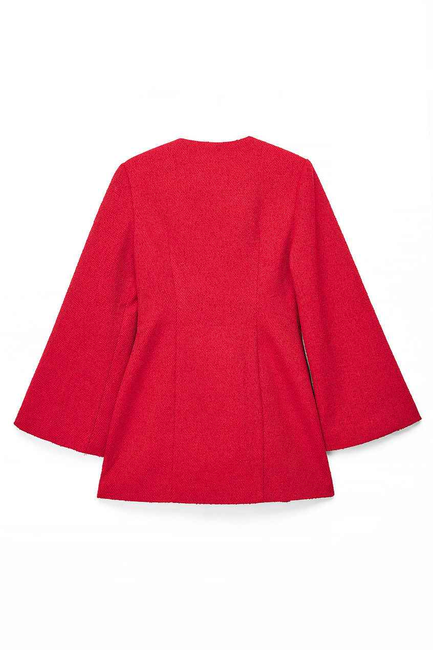 Na-kd Wide Sleeve Twill Blazer Dress