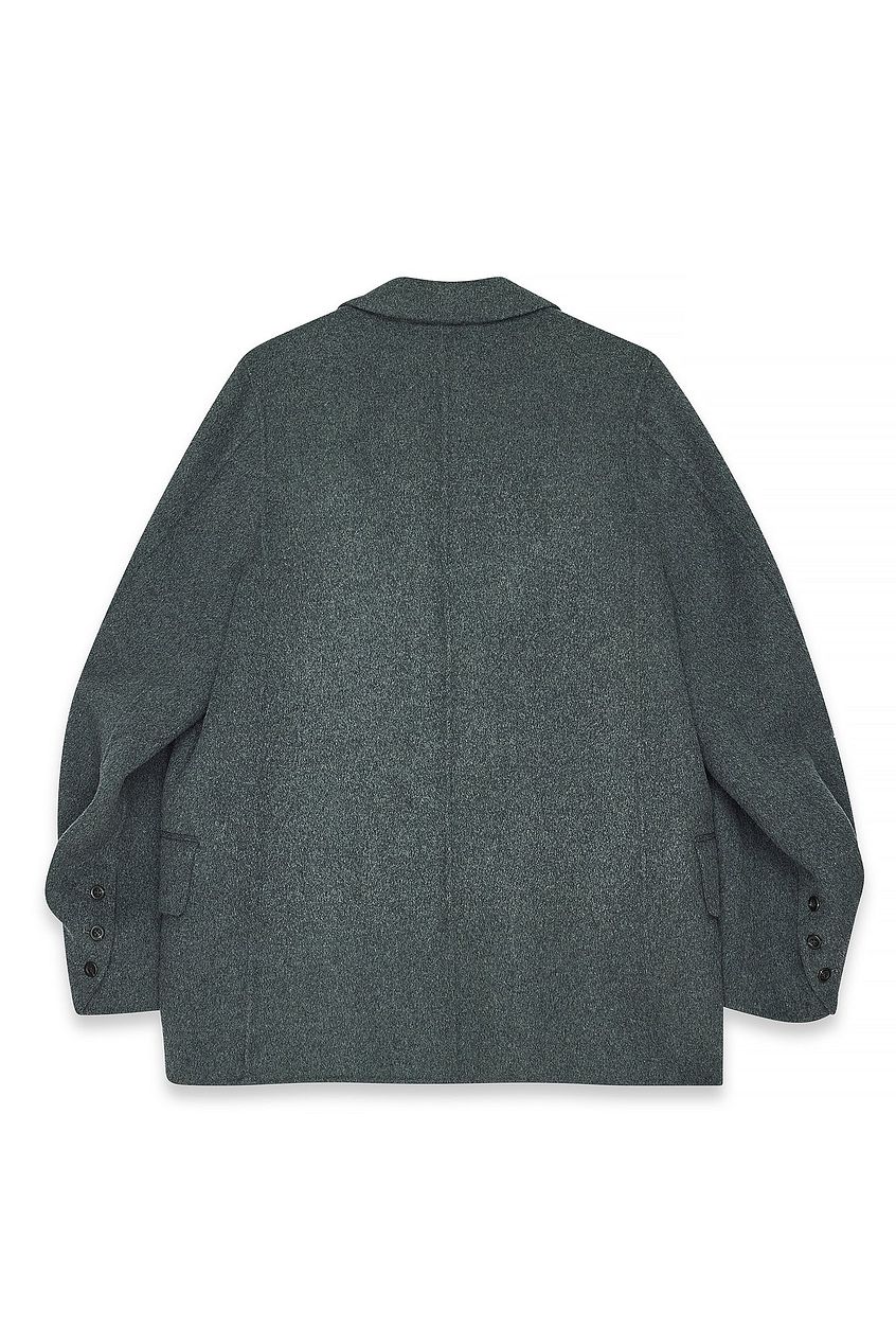 Na-kd Oversized Wool Blend Sleeve Detail Short Coat