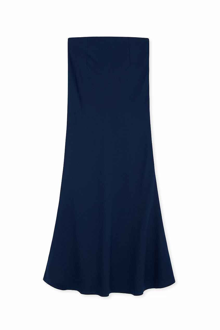 Na-kd Woven Mid Waist Maxi Skirt