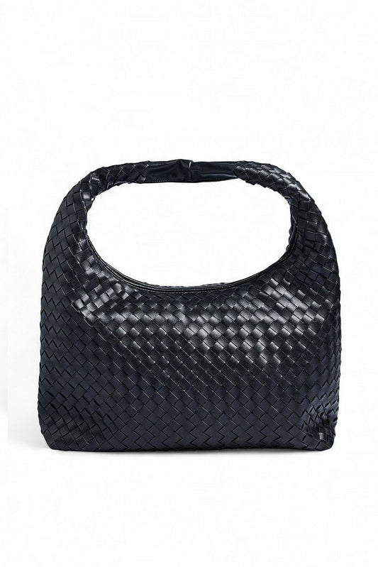 Na-kd Woven Rounded Tote Bag