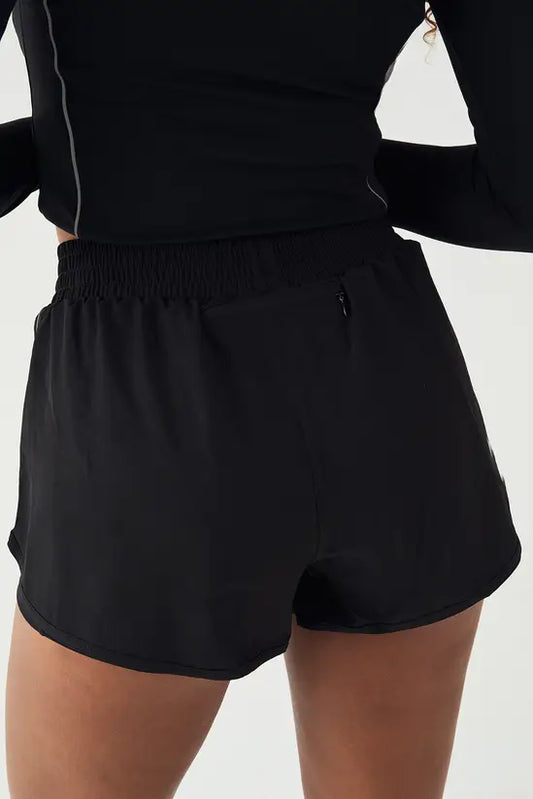 DSGN Studio DSGN Studio Reflective Binding 2 In 1 Running Shorts