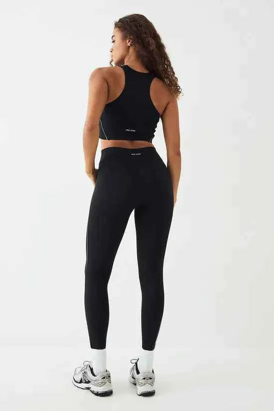 DSGN Studio Reflective Piping Sculpt Sports Legging