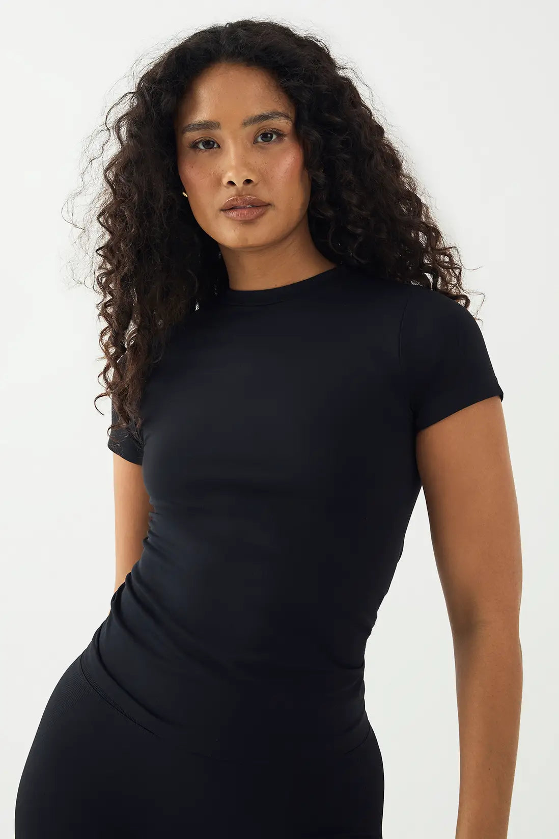 DSGN Studio Sport Contour Seamless Fitted Short Sleeve Top