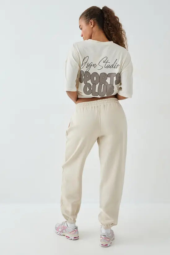 DSGN Studio Sports Bubble Slogan Oversized T-shirt
