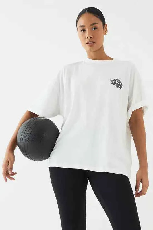 DSGN Studio Sport Printed Oversized T-Shirt