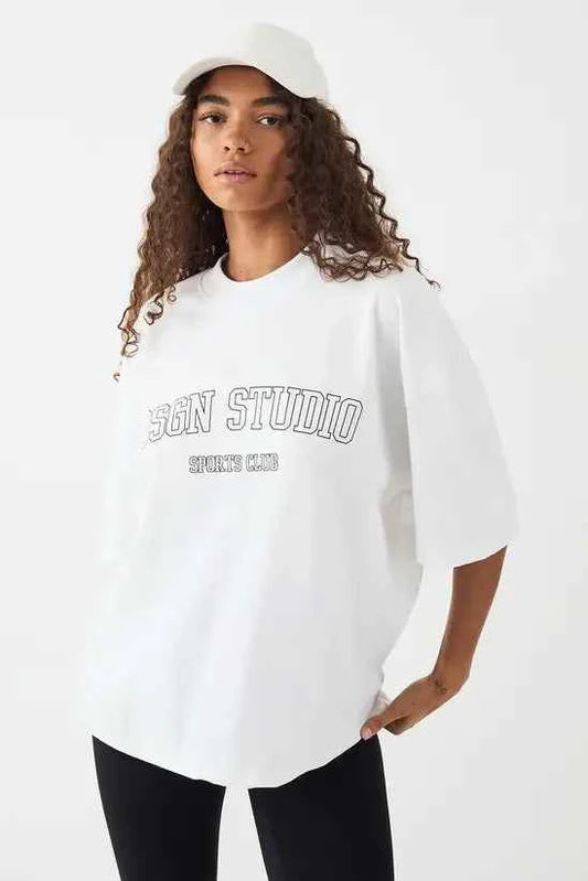 DSGN Studio Sports Club Heavyweight Oversized T-Shirt