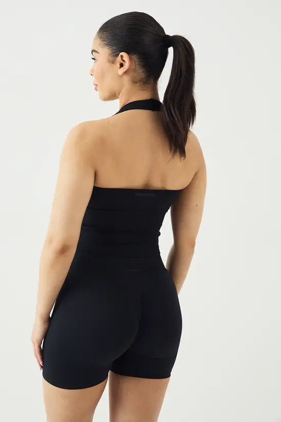 DSGN Studio Sport Contour Seamless Padded Halter Top