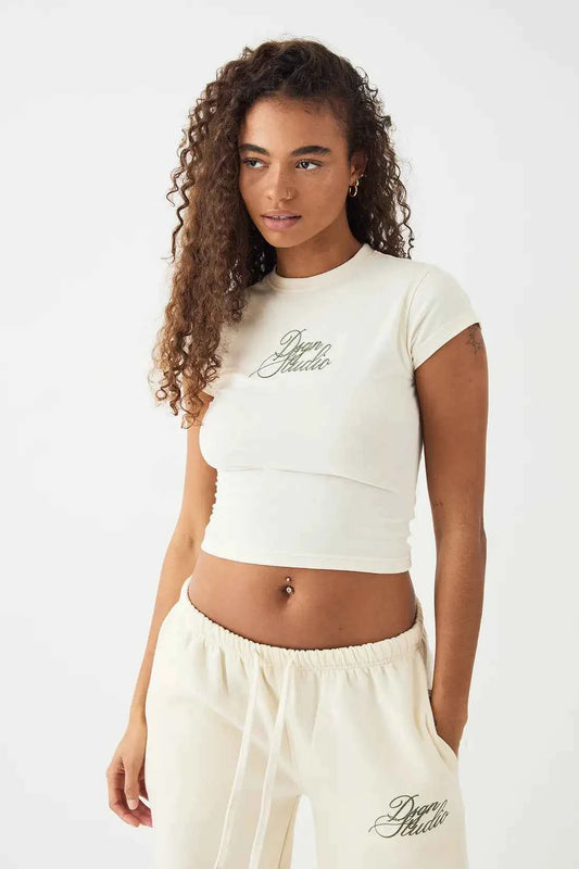 DSGN Studio Short Sleeve Fitted Top