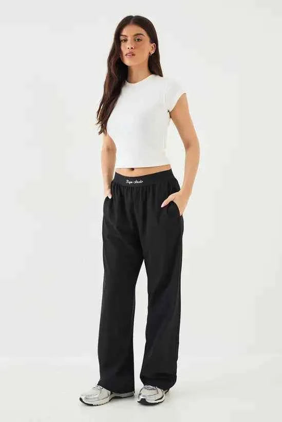DSGN Studio DSGN Studio Elasticated Waist Straight Leg Trouser