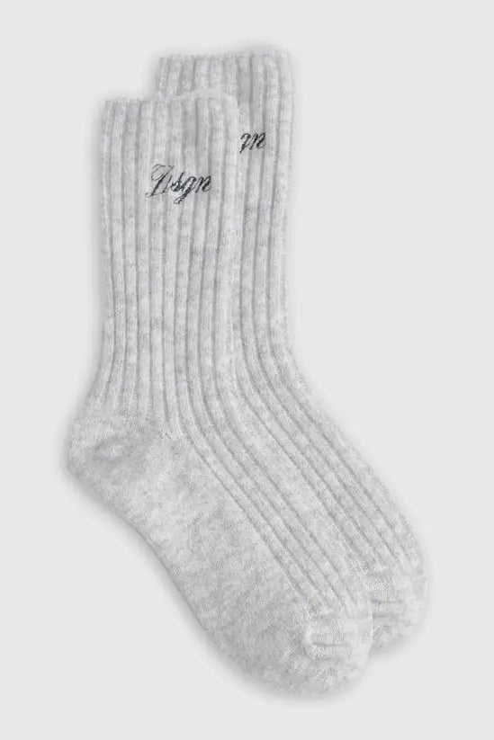 Plt - DSGN Studio Ribbed Knit Socks