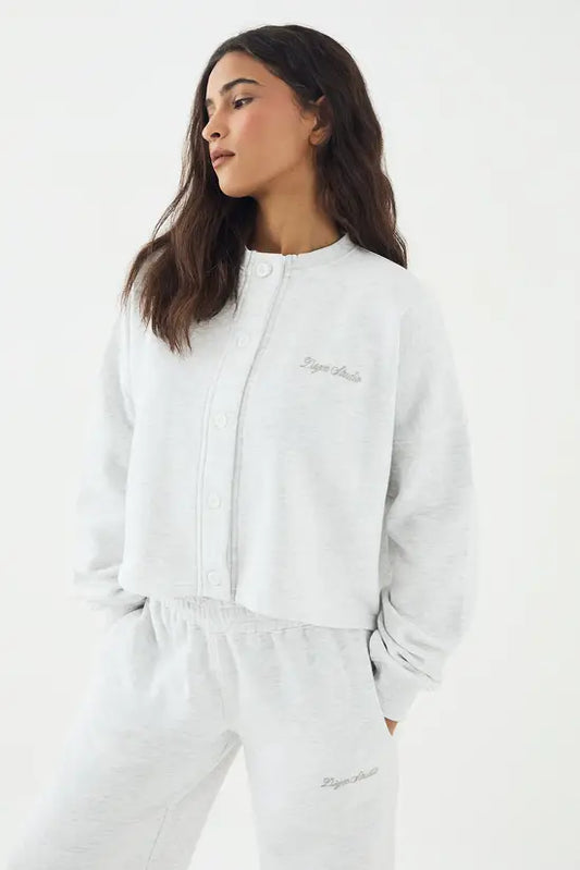 DSGN Studio Button Through Cardigan Sweatshirt