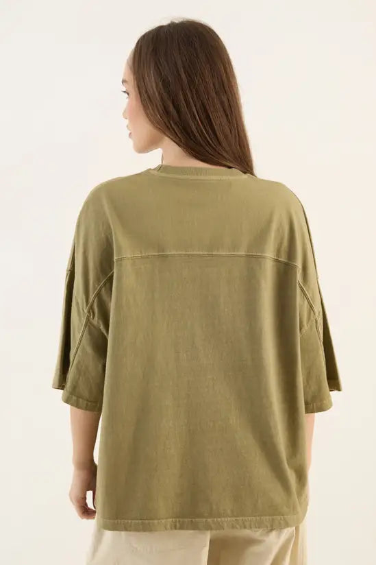 DSGN Studio Heavyweight Washed Oversized Short Sleeve T-Shirt