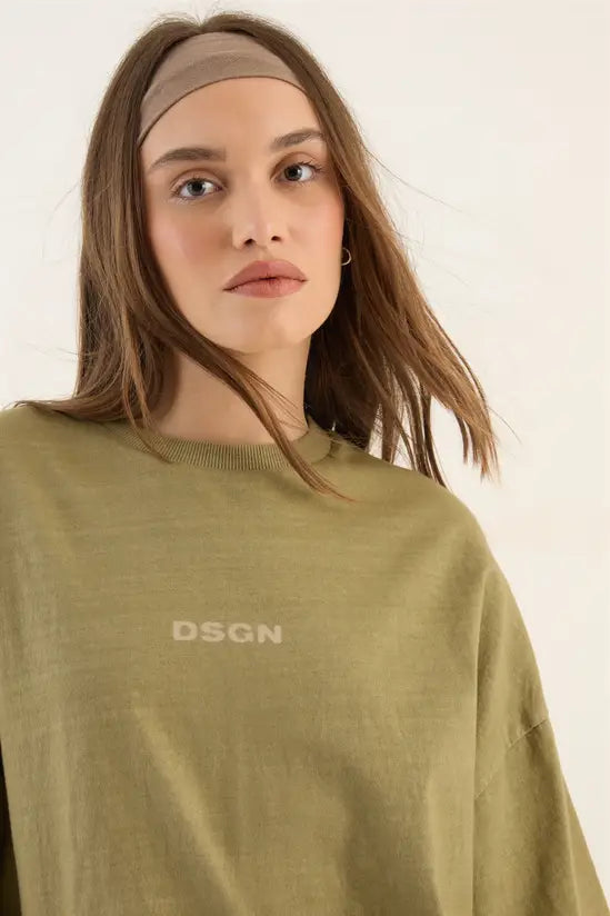 DSGN Studio Heavyweight Washed Oversized Short Sleeve T-Shirt